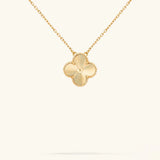 Clover Necklace | Gold