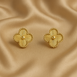 CLOVER | GOLD EARRINGS